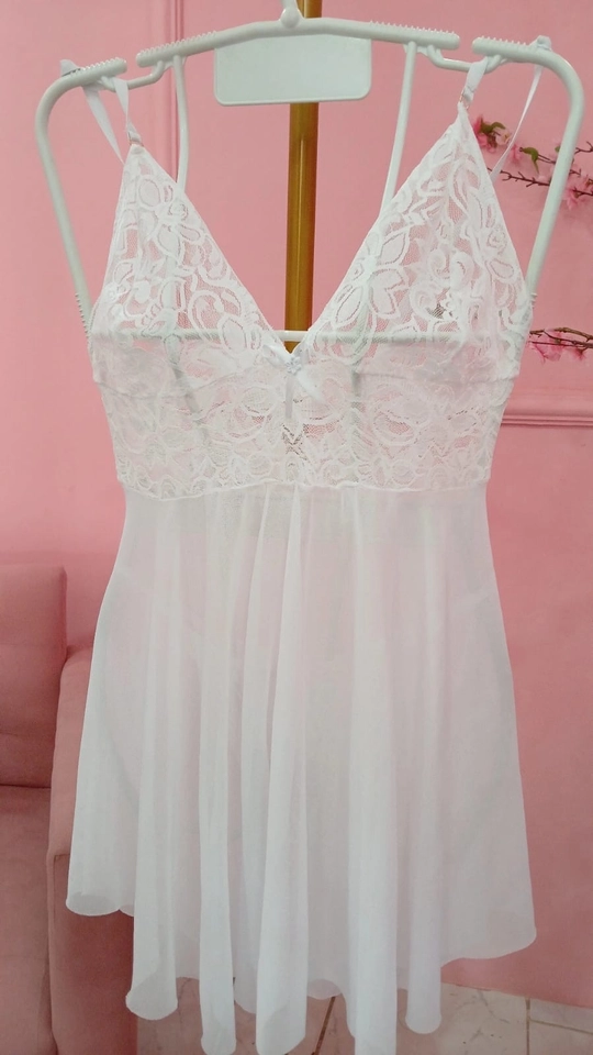 Camisola com Calcinha Branca - 2
