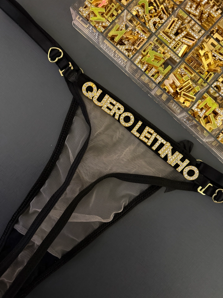 Calcinha Plus Personalizada - 1