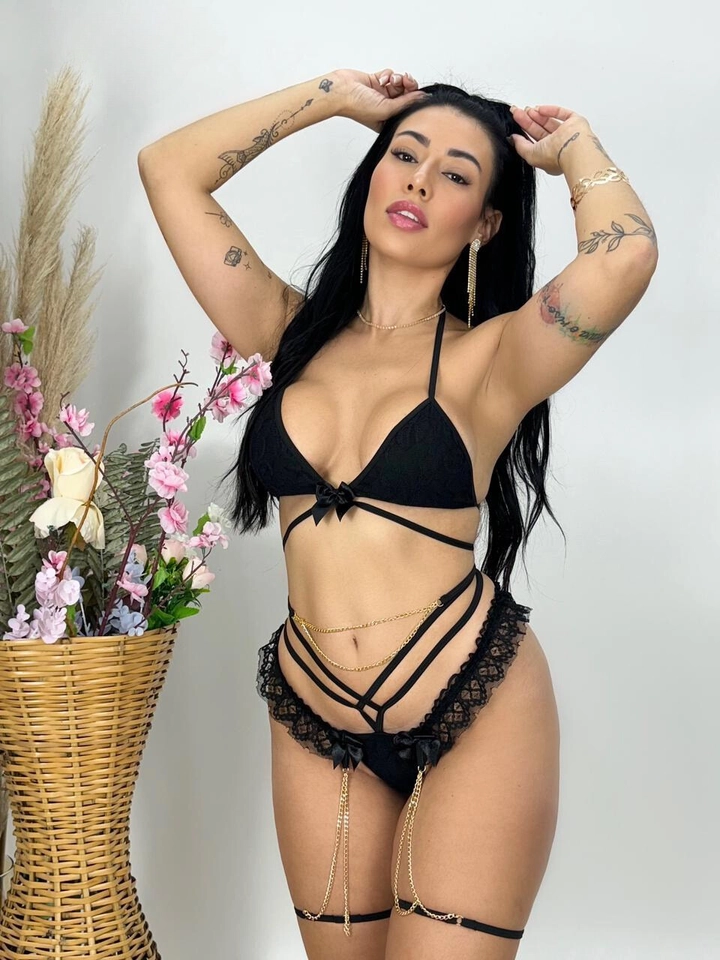 Conjunto Corrente Preto - 1