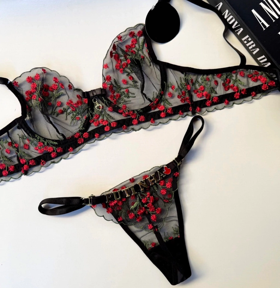 Conjunto Lingerie Neila Personalizada - 2