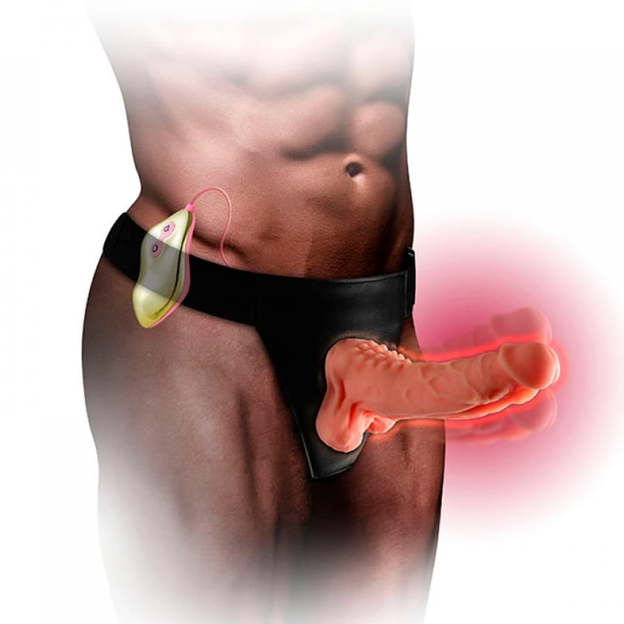 CINTA PENIANA COM AQUECIMENTO, VIBRO E ROTAÇÃO RECARREGAVEL - 2