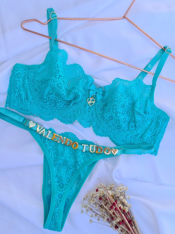 Conjunto Renda Tiffany Personalizado - 5