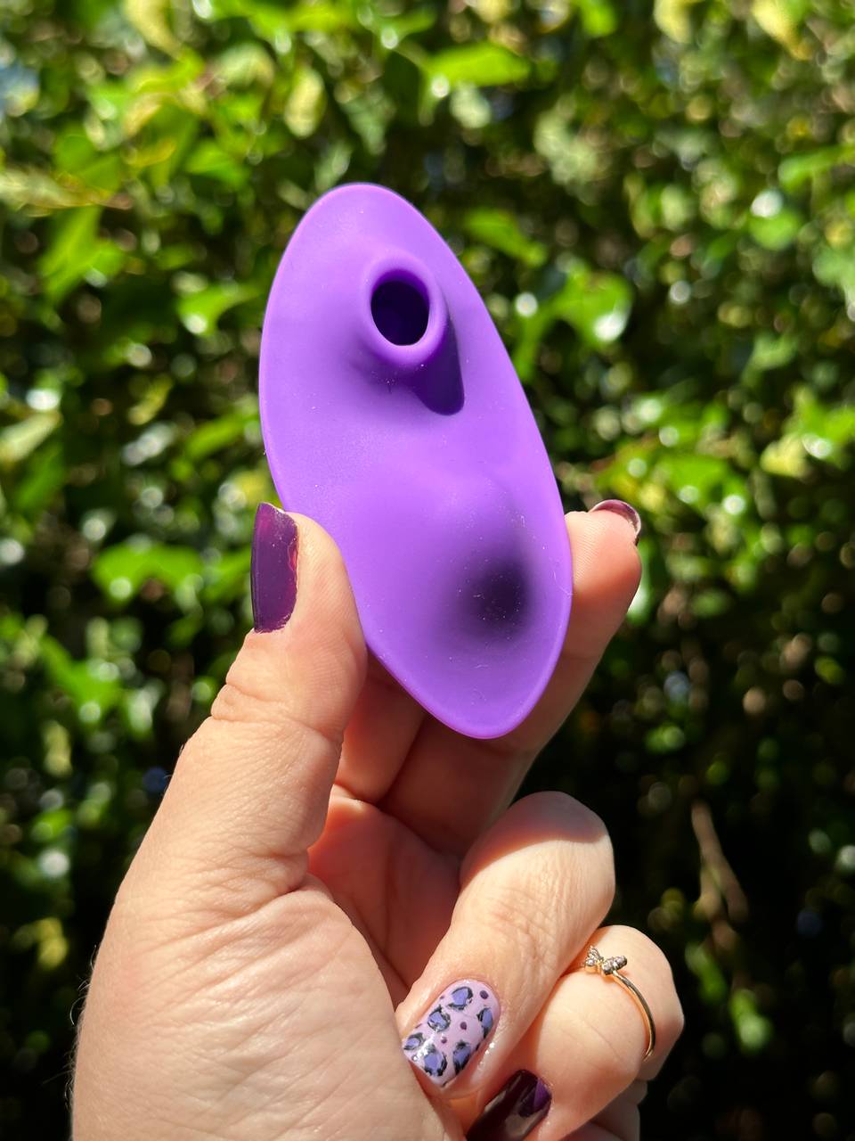 Vibrador calcinha com sugador App - 4