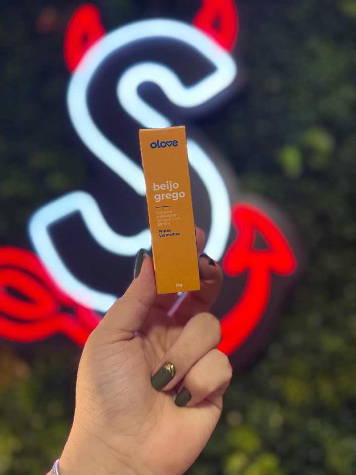 Gel Excitante Beijável Olove Beijo Grego - 15 g