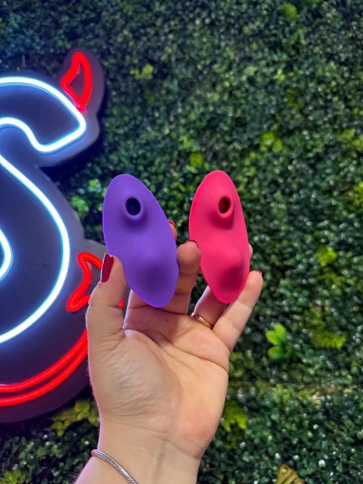 Vibrador App com sugador Íris - 2