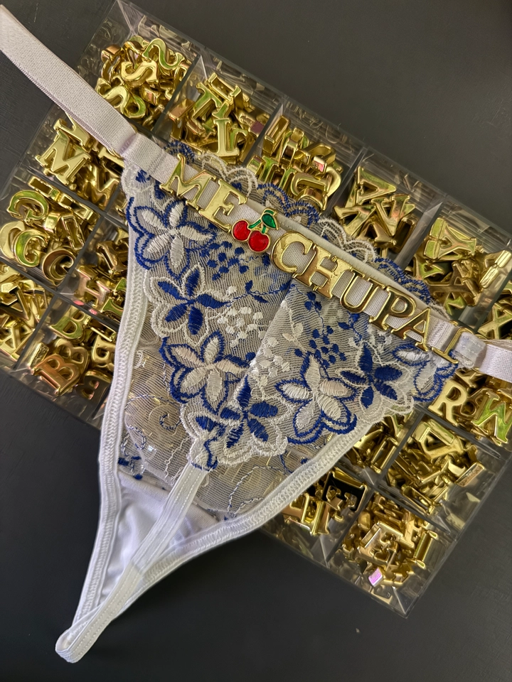 Calcinha Personalizada Flor - 1