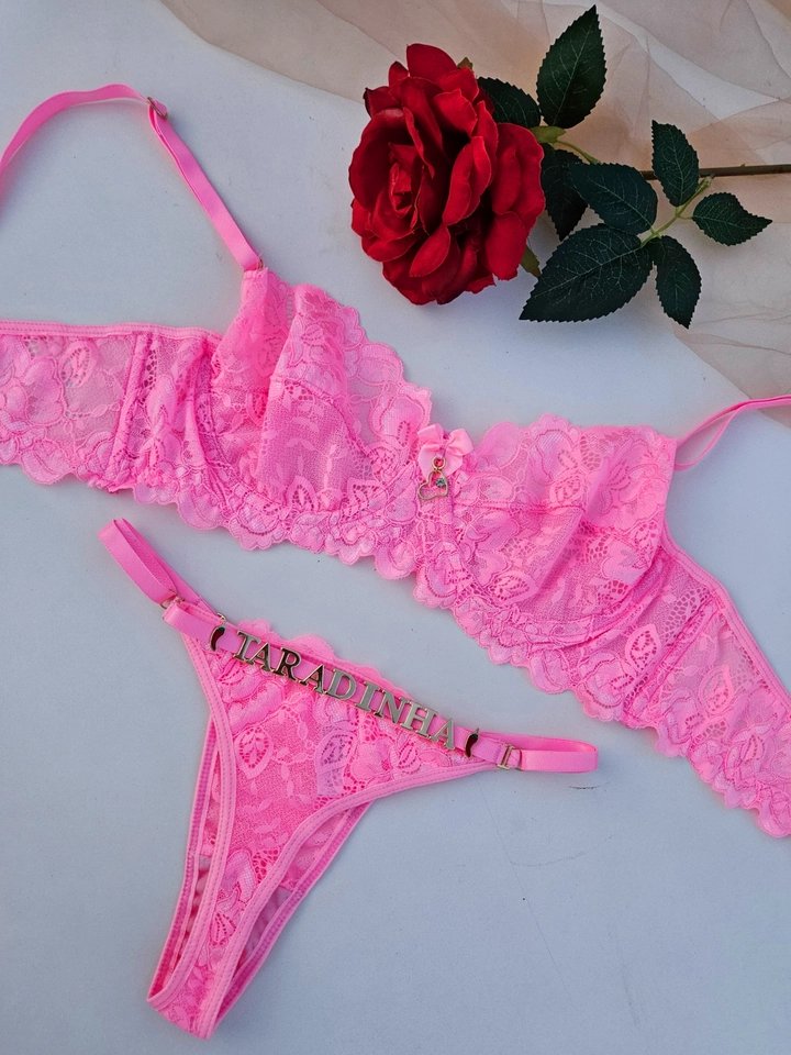 Conjunto Personalizado Rosa pantera - 1