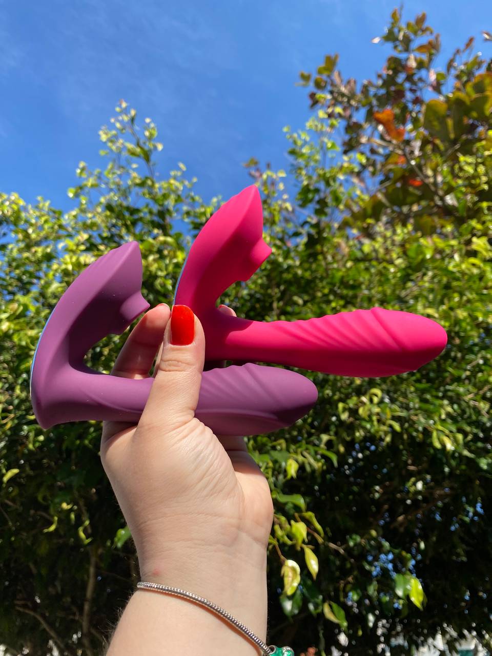 Vibrador e Sugador com controle  - 1