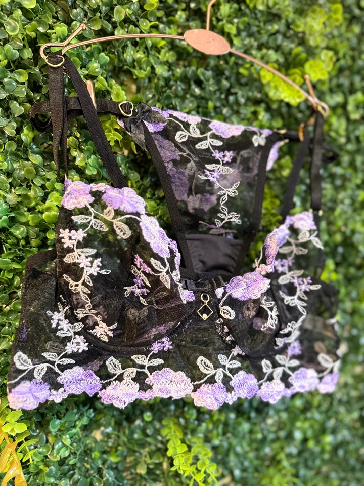 Conjunto Babi Roxo Personalizado - 4
