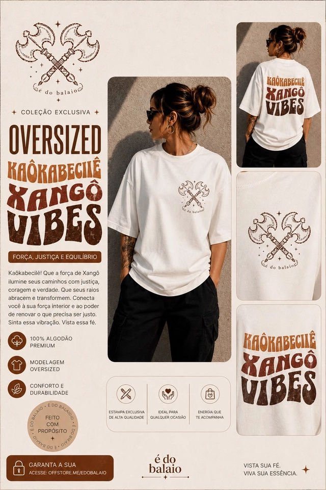 OVERSIZED XANGÔ - imagem 1
