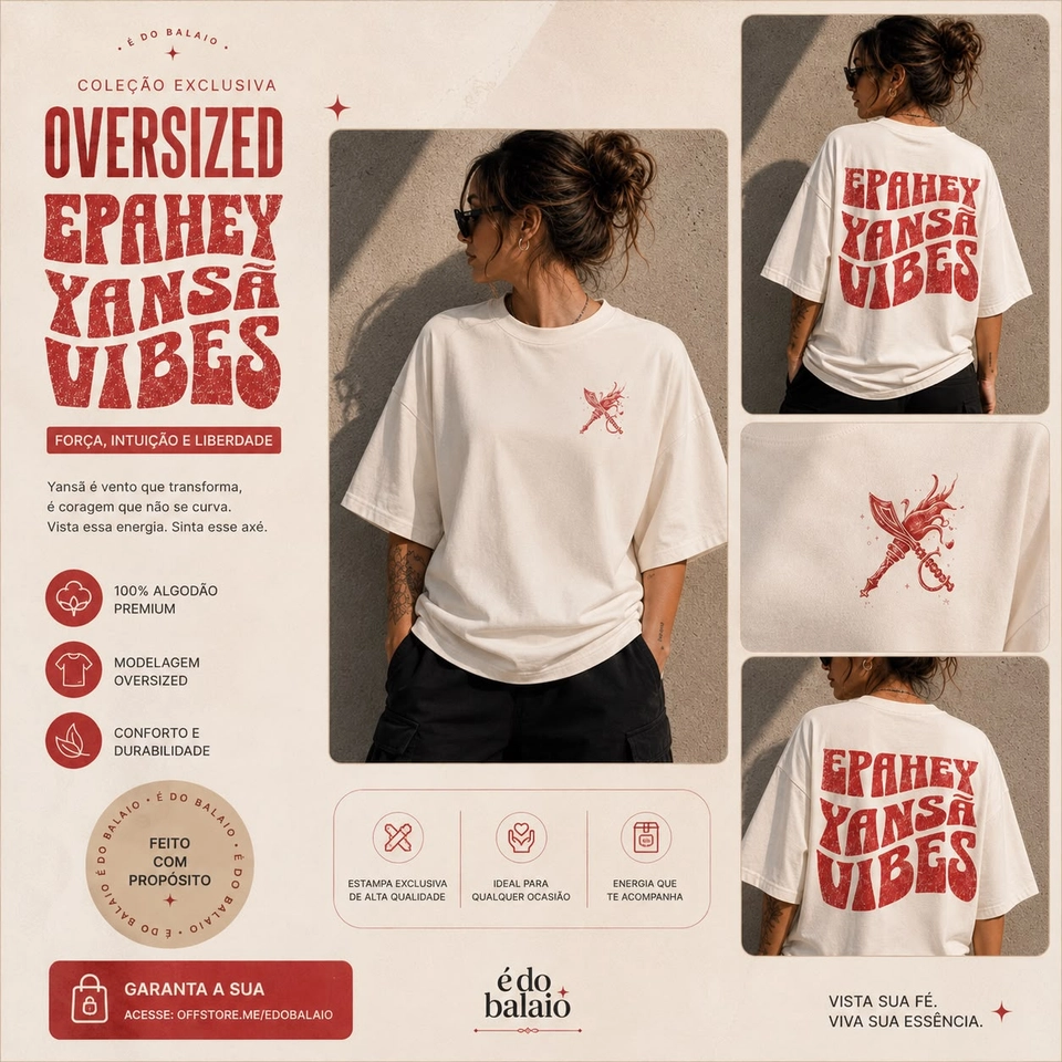 OVERSIZED YANSÃ - imagem 1