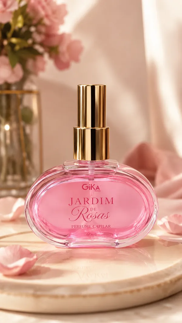 Perfume Capilar Jardim de Rosas
