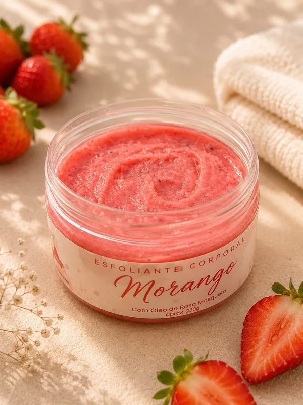 Esfoliante Corporal Morango