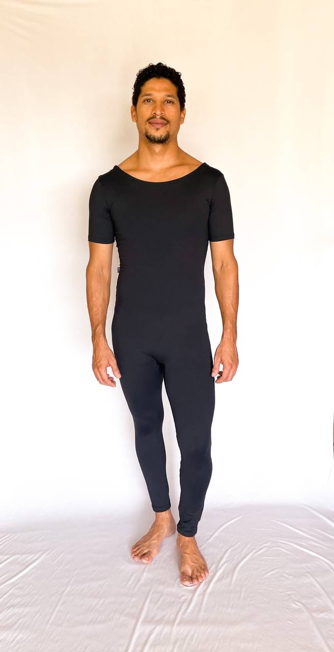 Macacão Masculino/Unissex Básico Mangas Legging - 3