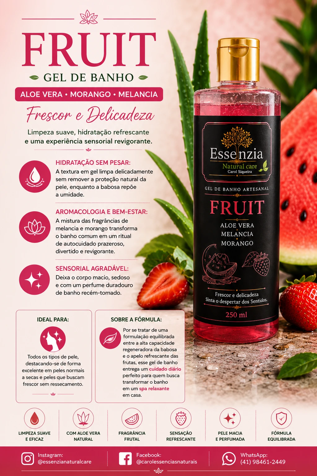 Fruit Gel de banho - 2