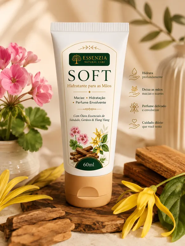 Soft creme hidratante para Mãos