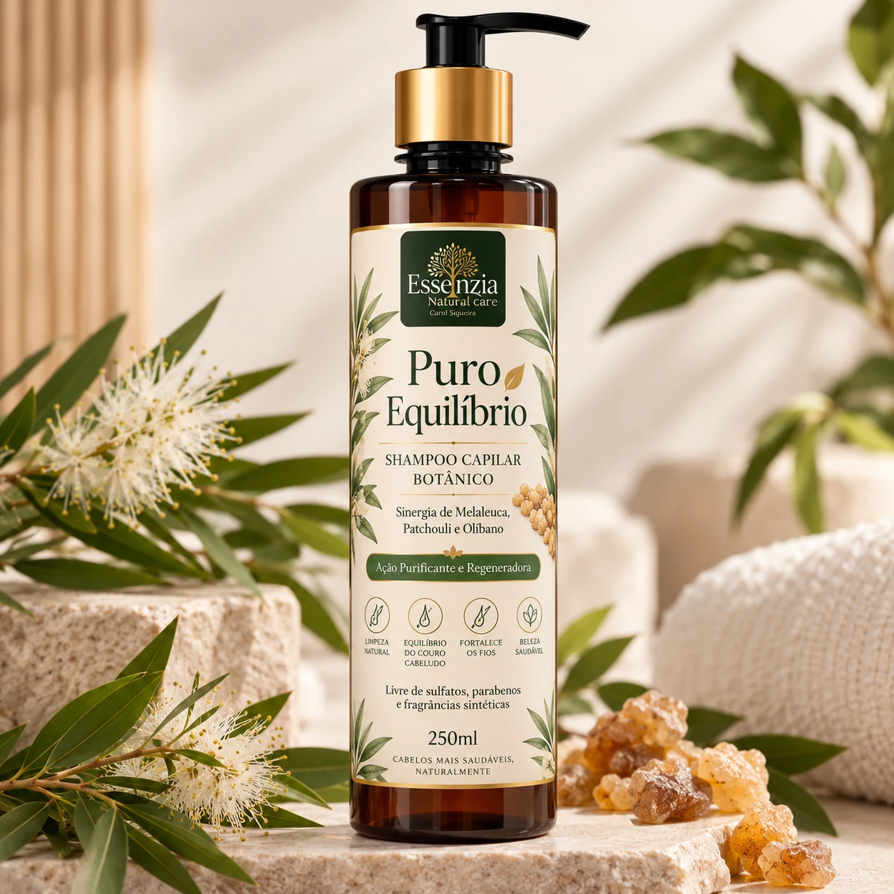 Shampoo Puro Equilibrio 250ml - 1