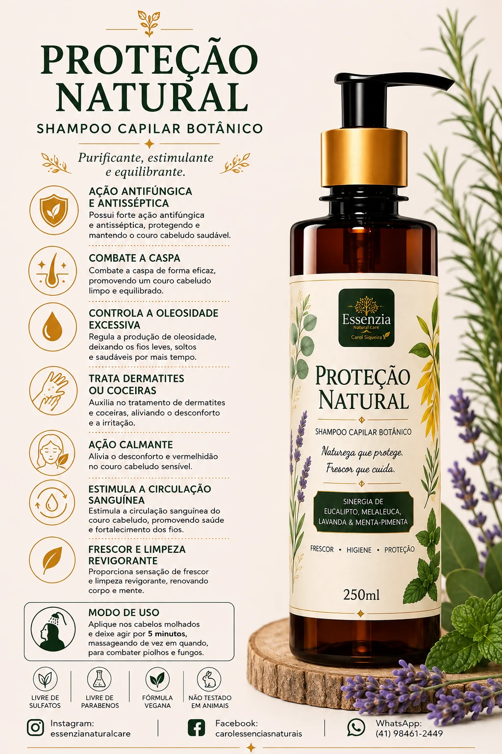 Shampo Proteção Natural  - 2
