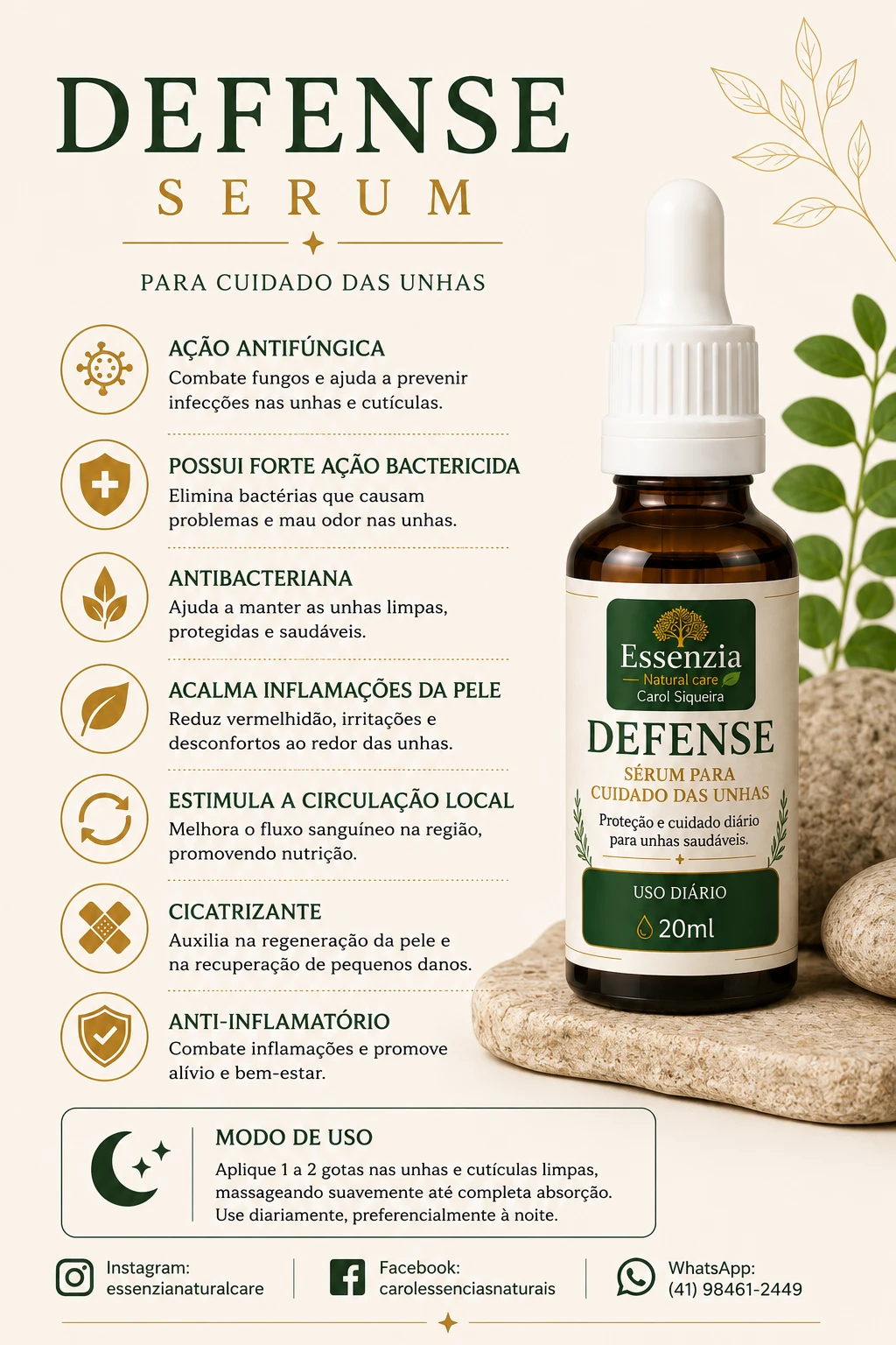 Kit Proteção Botânica  - 3