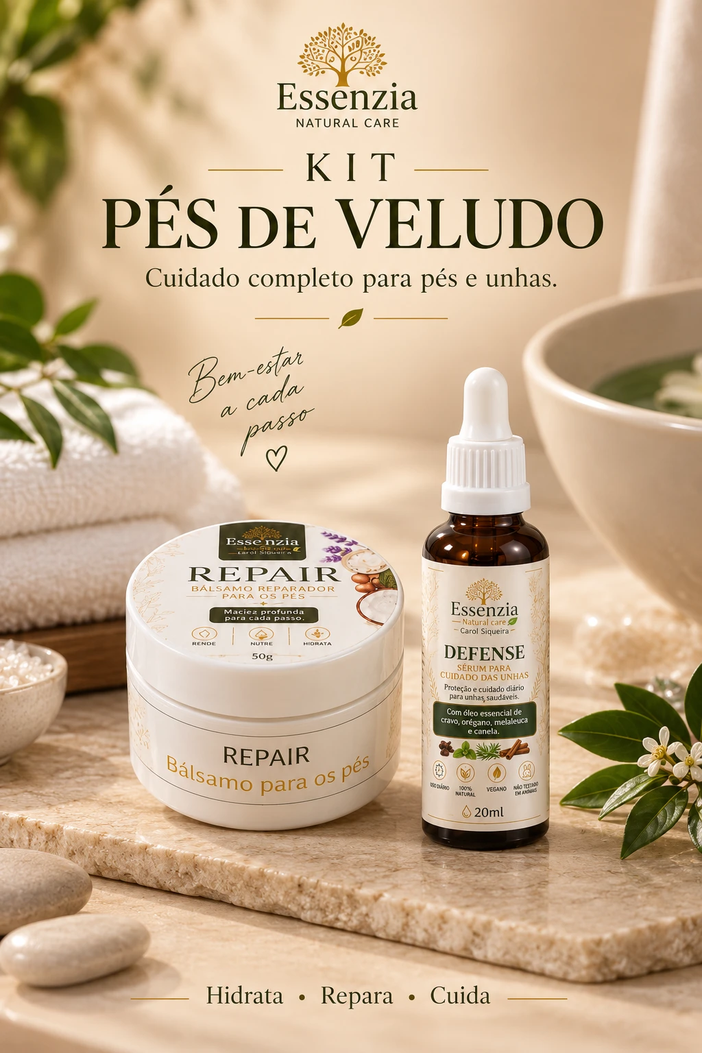 Kit Pes de Veludo - 1