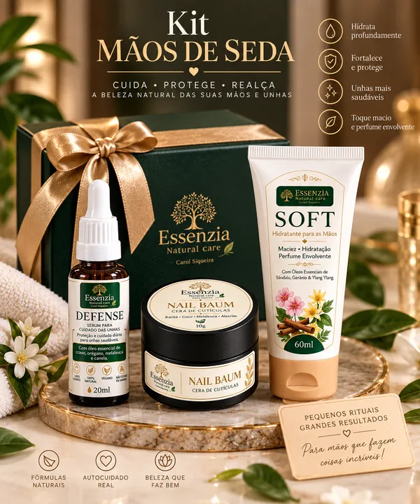Kit Mãos de Seda