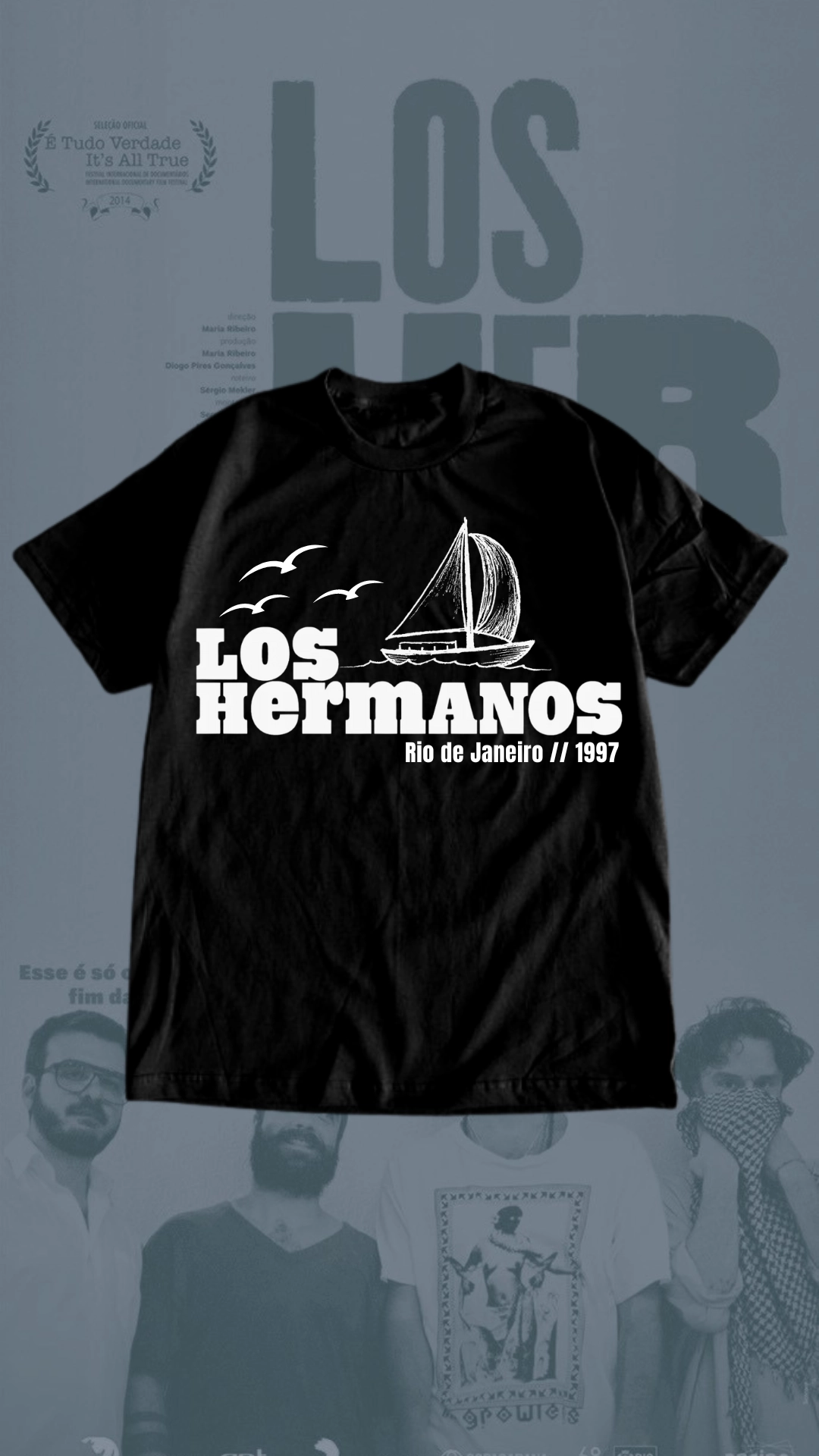 Camiseta Los Hermanos  - imagem 2