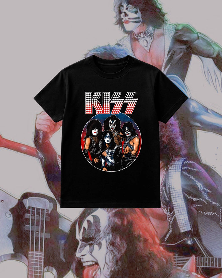 Camiseta KISS (DTF) - imagem 1