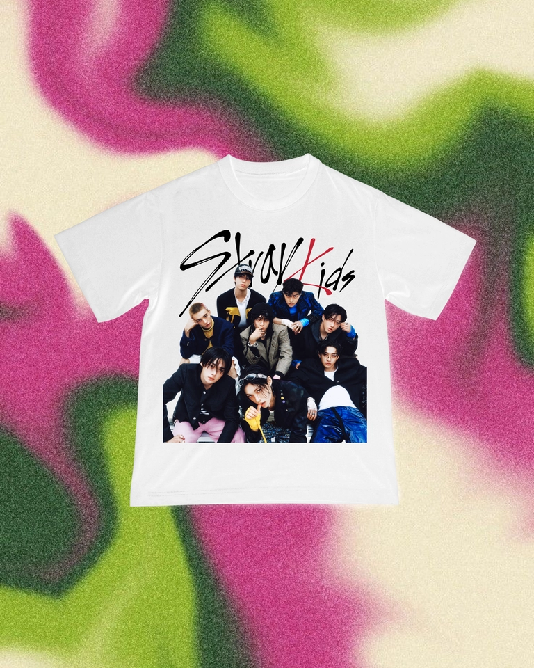 Camiseta Stray Kids | KARMA (DTF) - imagem 1