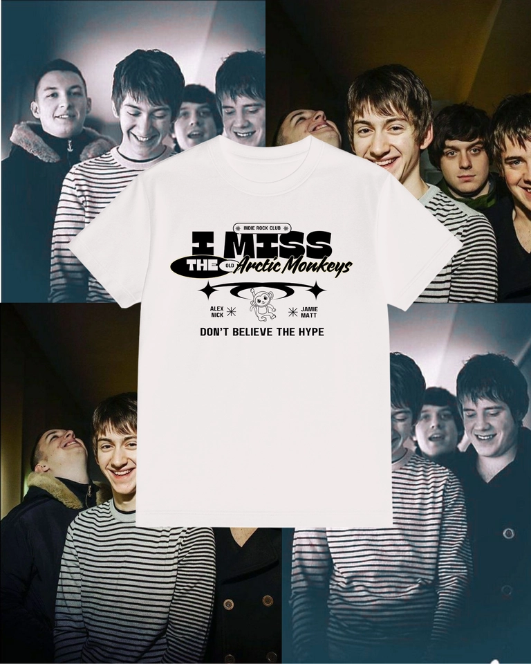 Camiseta I Miss The Old Arctic Monkeys (DTF) - imagem 2