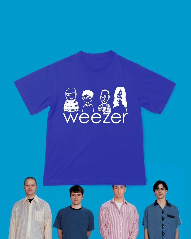 Camiseta Weezer (DTF) - imagem 1
