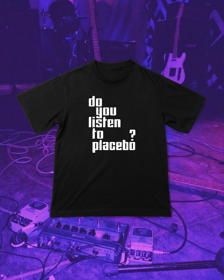 Camiseta Placebo Listen - imagem 1
