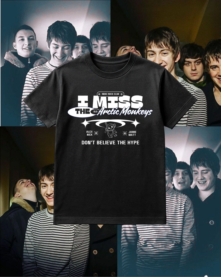 Camiseta I Miss The Old Arctic Monkeys (DTF) - imagem 1