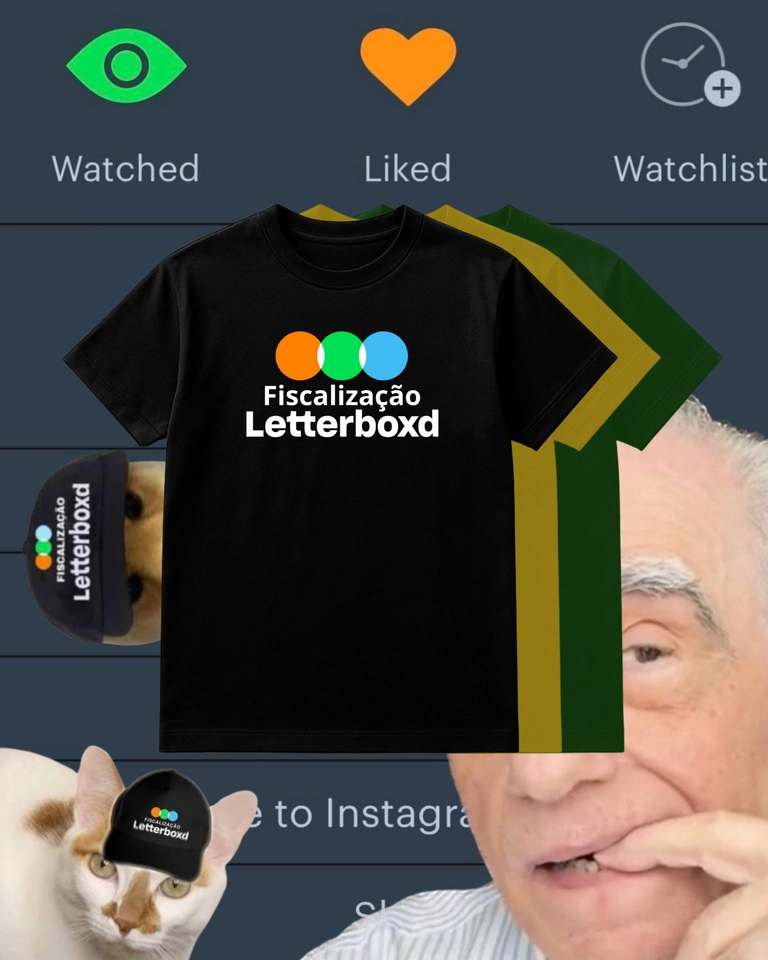 Camiseta Fiscalização Letterboxd (DTF) - 1