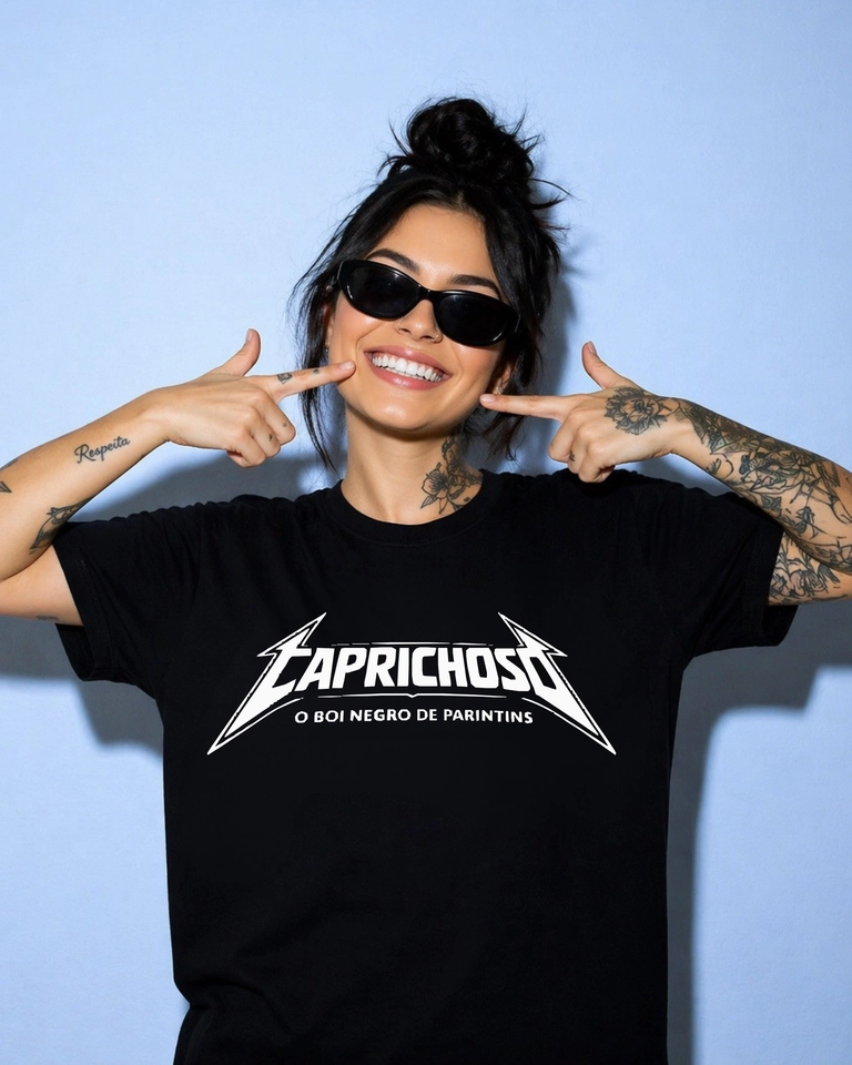 Camiseta Boi Caprichoso | Boi Negro (DTF) - imagem 1