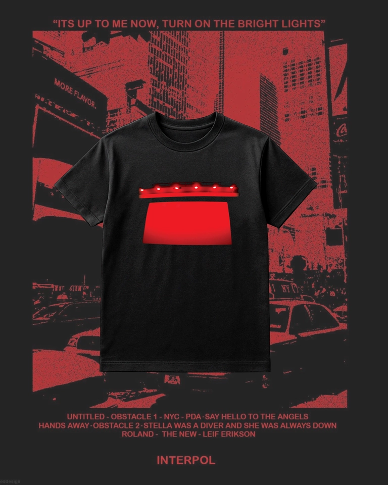 Camiseta Interpol TOTBL (DTF) - imagem 1