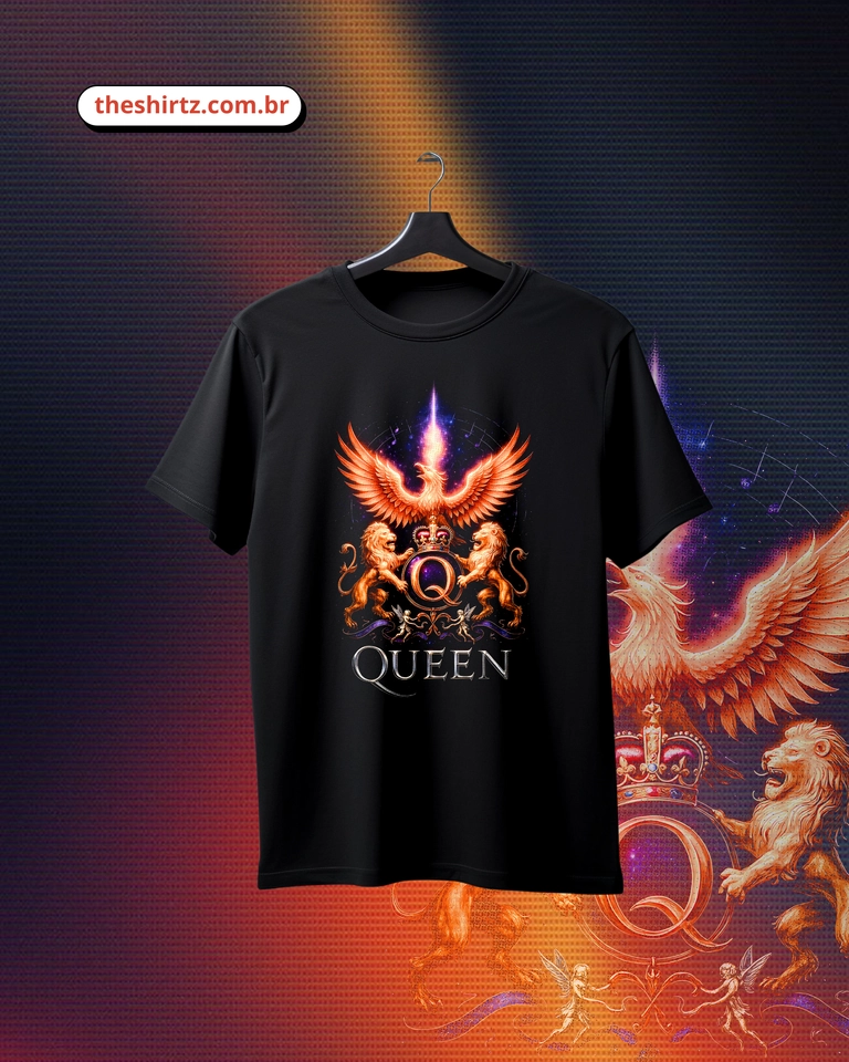 Camiseta Queen (DTF Halftone) - imagem 1