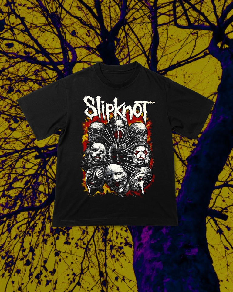 Camiseta Slipknot | The Band (DTF) - imagem 1