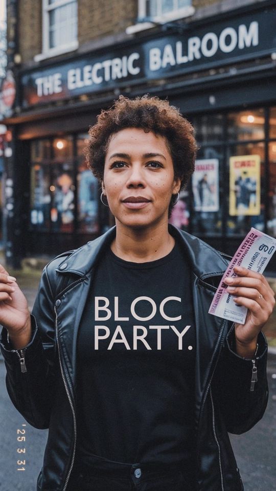 Camiseta Bloc Party - imagem 1