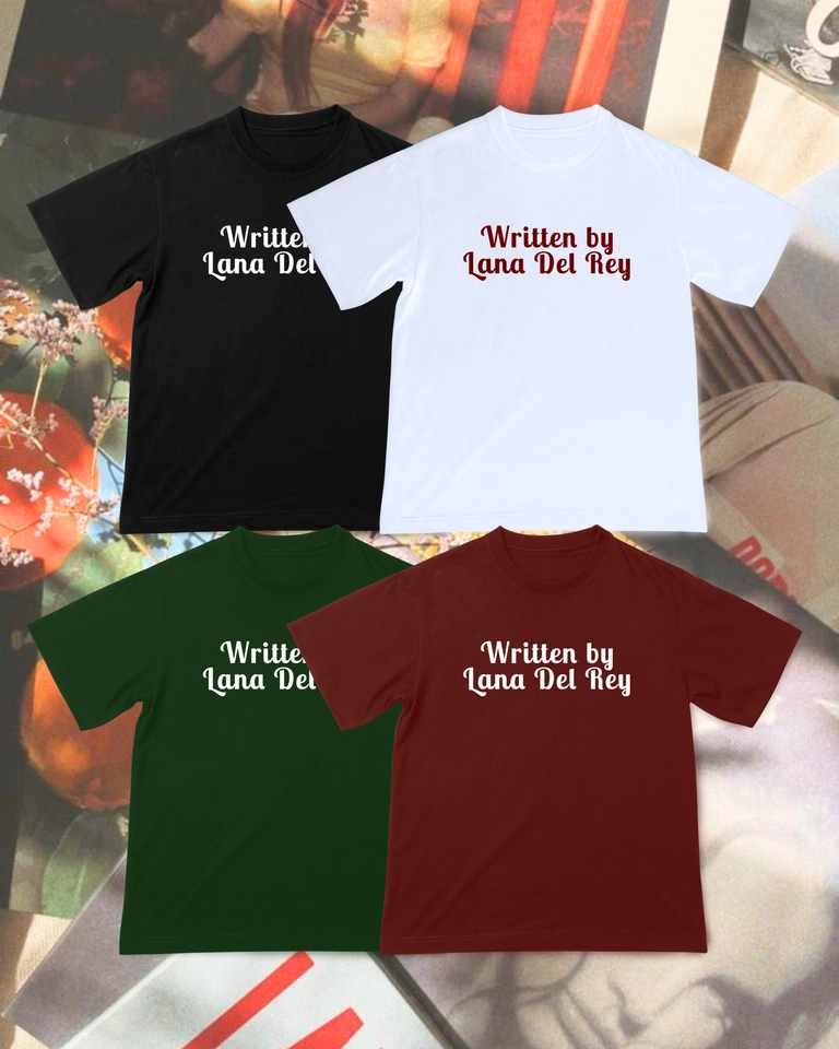 Camiseta Lana Del Rey | Written By - imagem 1