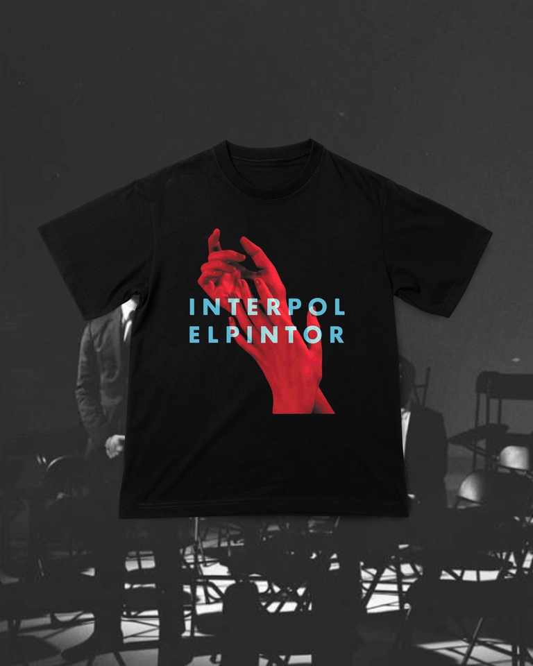 Camiseta Interpol | El Pintor (DTF) - imagem 1