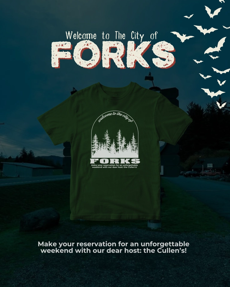 Camiseta FORKS  - imagem 3