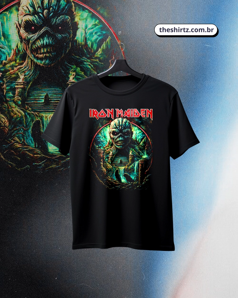 Camiseta Iron Maiden | Beast (DTF Halftone) - imagem 1
