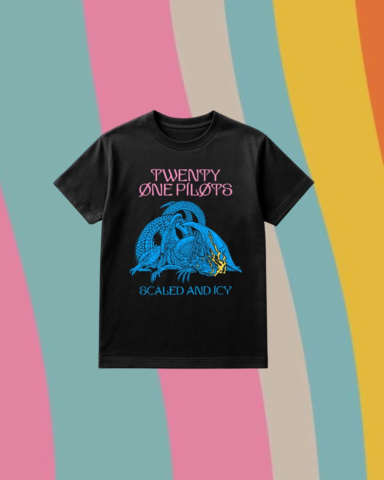 Camiseta 21 Pilots | Scaled And Icy (DTF) - imagem 1