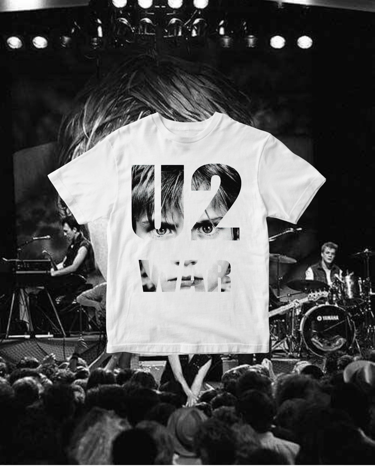 Camiseta U2 | WAR (DTF) - imagem 1