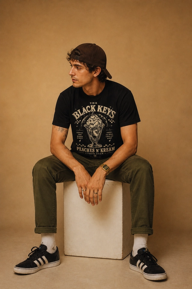 Camiseta The Black Keys | Peaches And Kream  - imagem 1