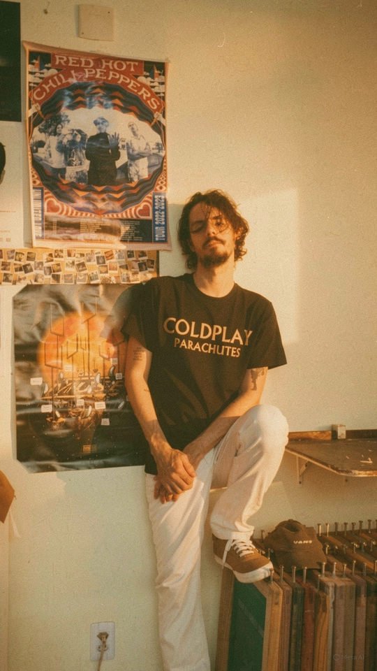 Camiseta Coldplay | Parachutes (DTF) - imagem 1