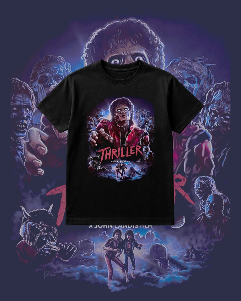 Camiseta Michael Jackson | Thriller (DTF) - imagem 2