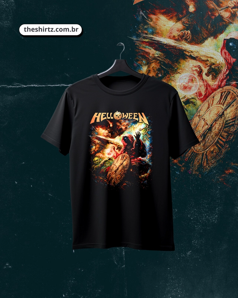 Camiseta Helloween 1 (DTF Halftone) - imagem 1