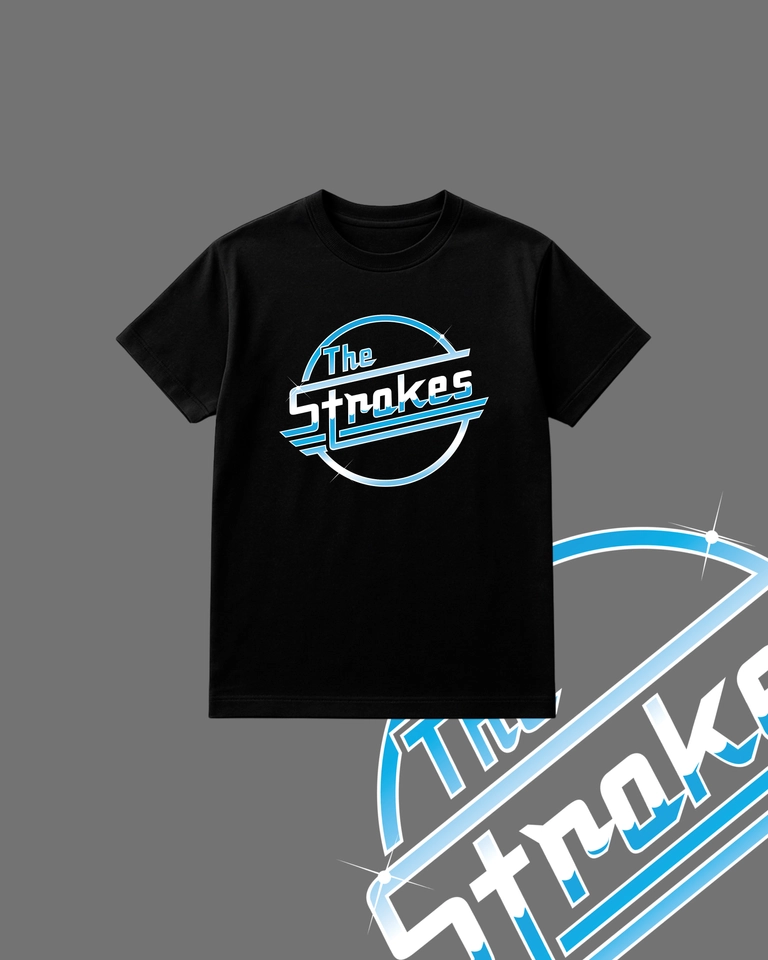 Camiseta The Strokes | Vintage Color (DTF) - imagem 1