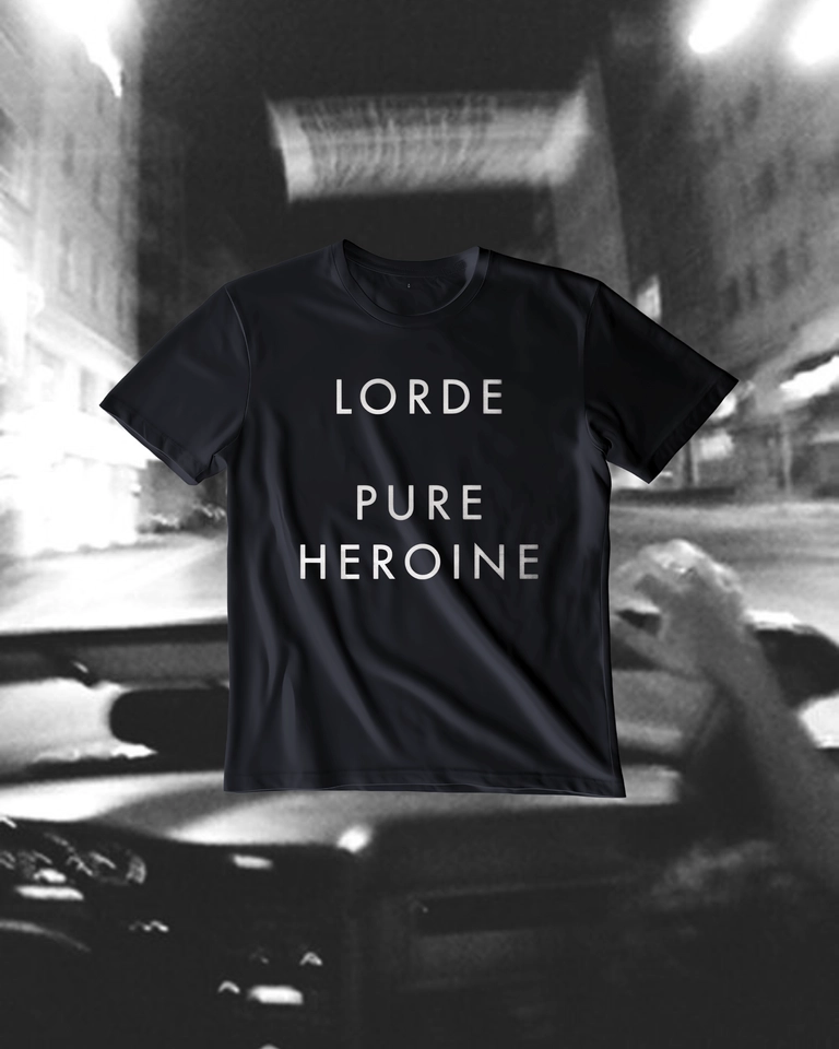 Camiseta Lorde | Pure Heroine (DTF) - imagem 1